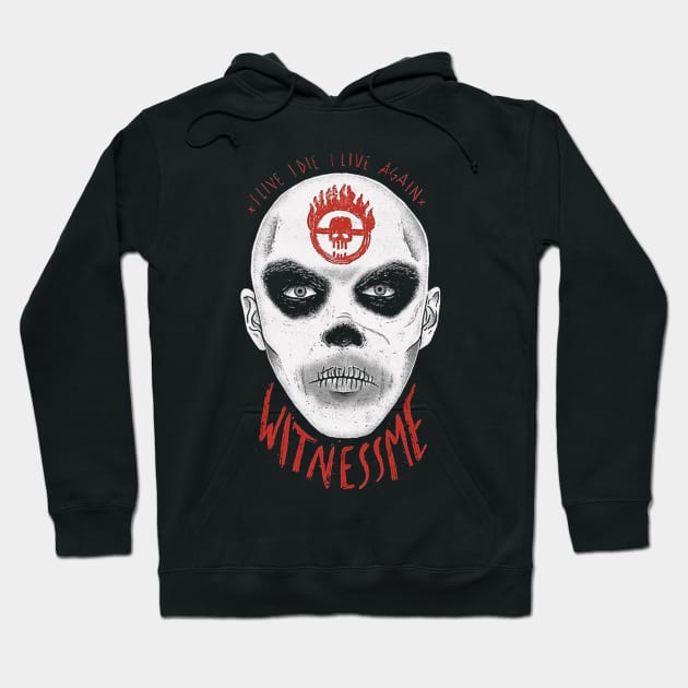 Witness Me Hoodie by Arlinep